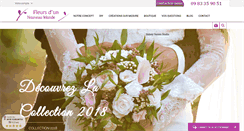 Desktop Screenshot of fleursmariage.com
